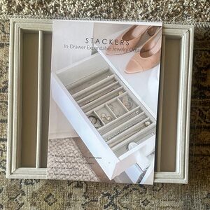 Cream Jewelry Organizer